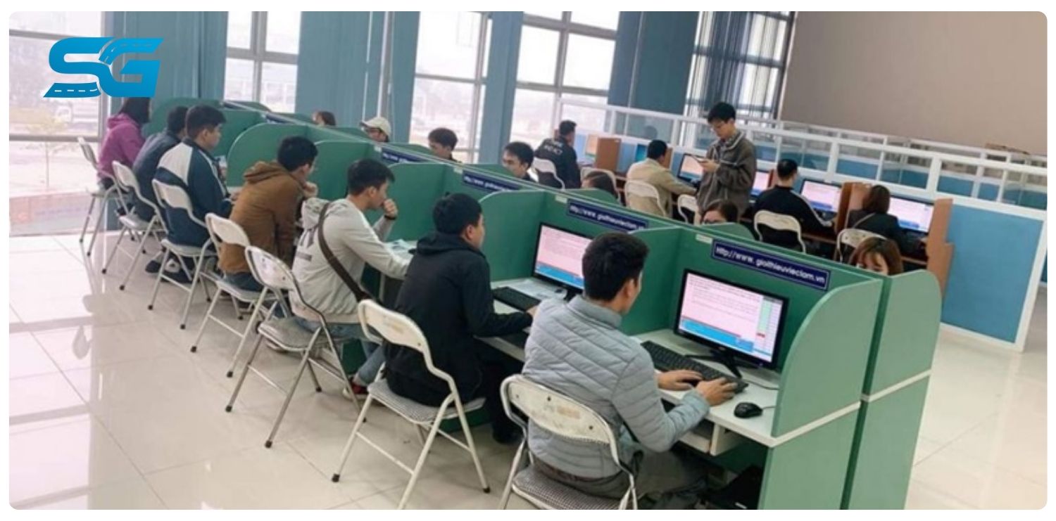 cách bấm máy tính thi bằng lái A1
