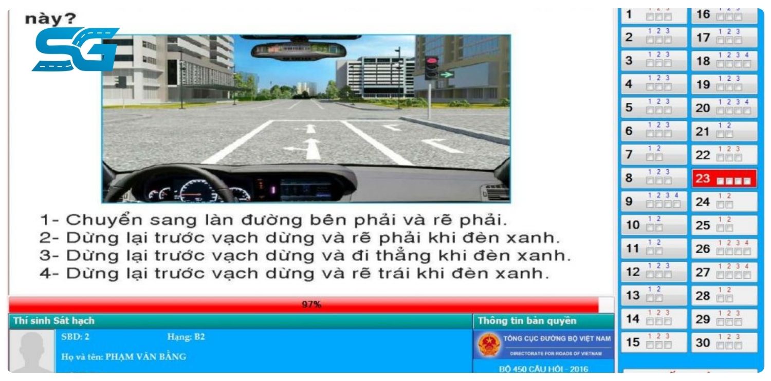 Thi bằng lái A1 bao nhiêu câu