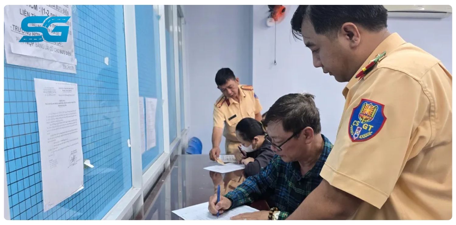đổi bằng lái xe ô tô TPHCM