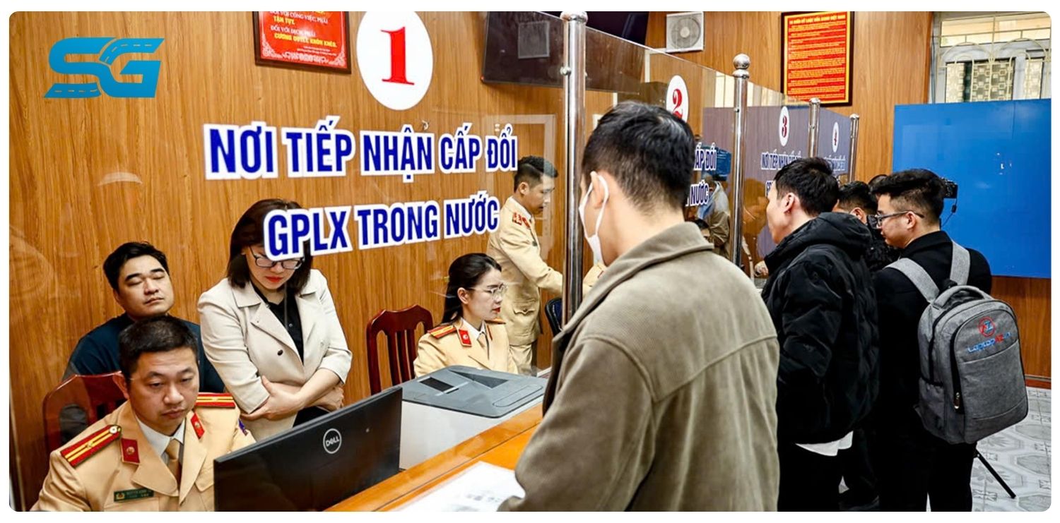 phí đổi bằng lái xe ô tô