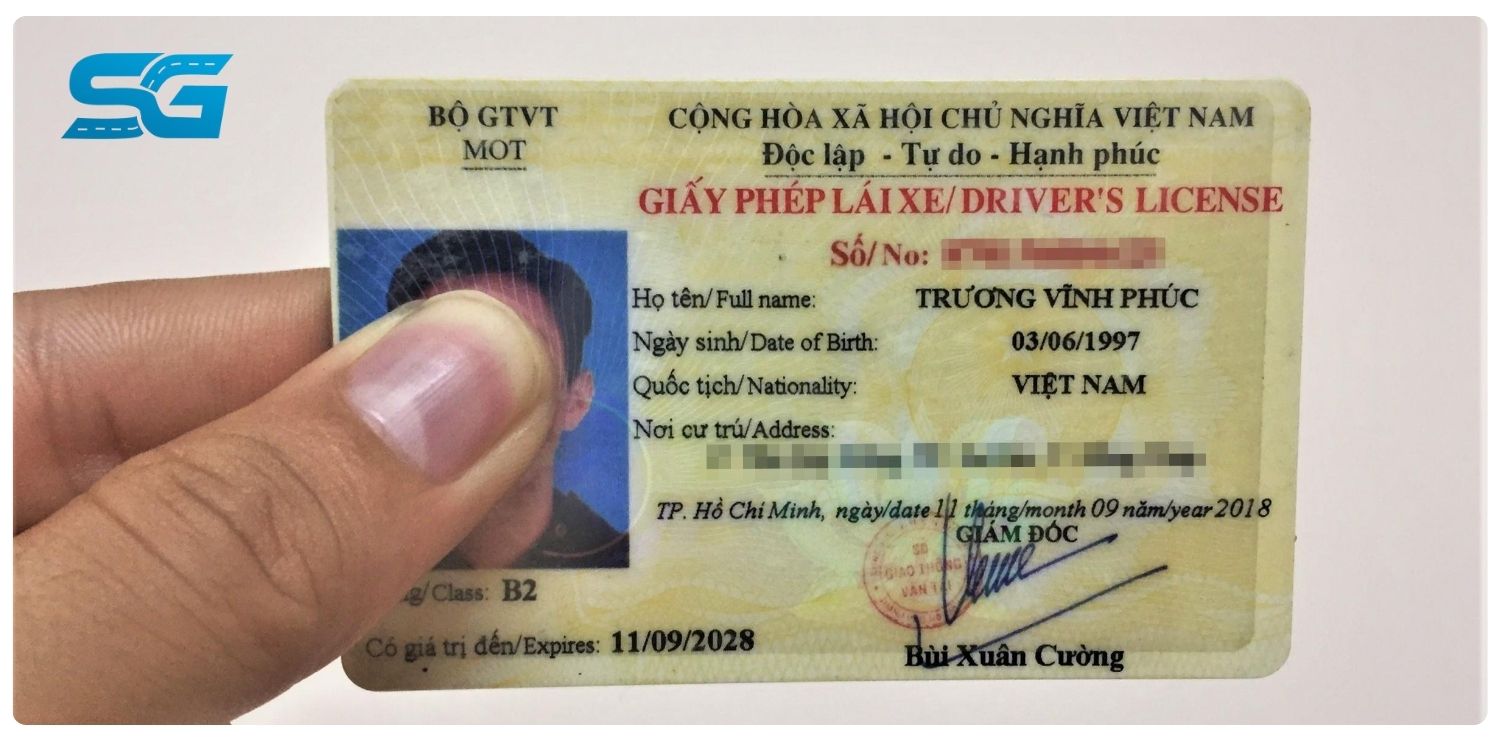 phí đổi bằng lái xe ô tô