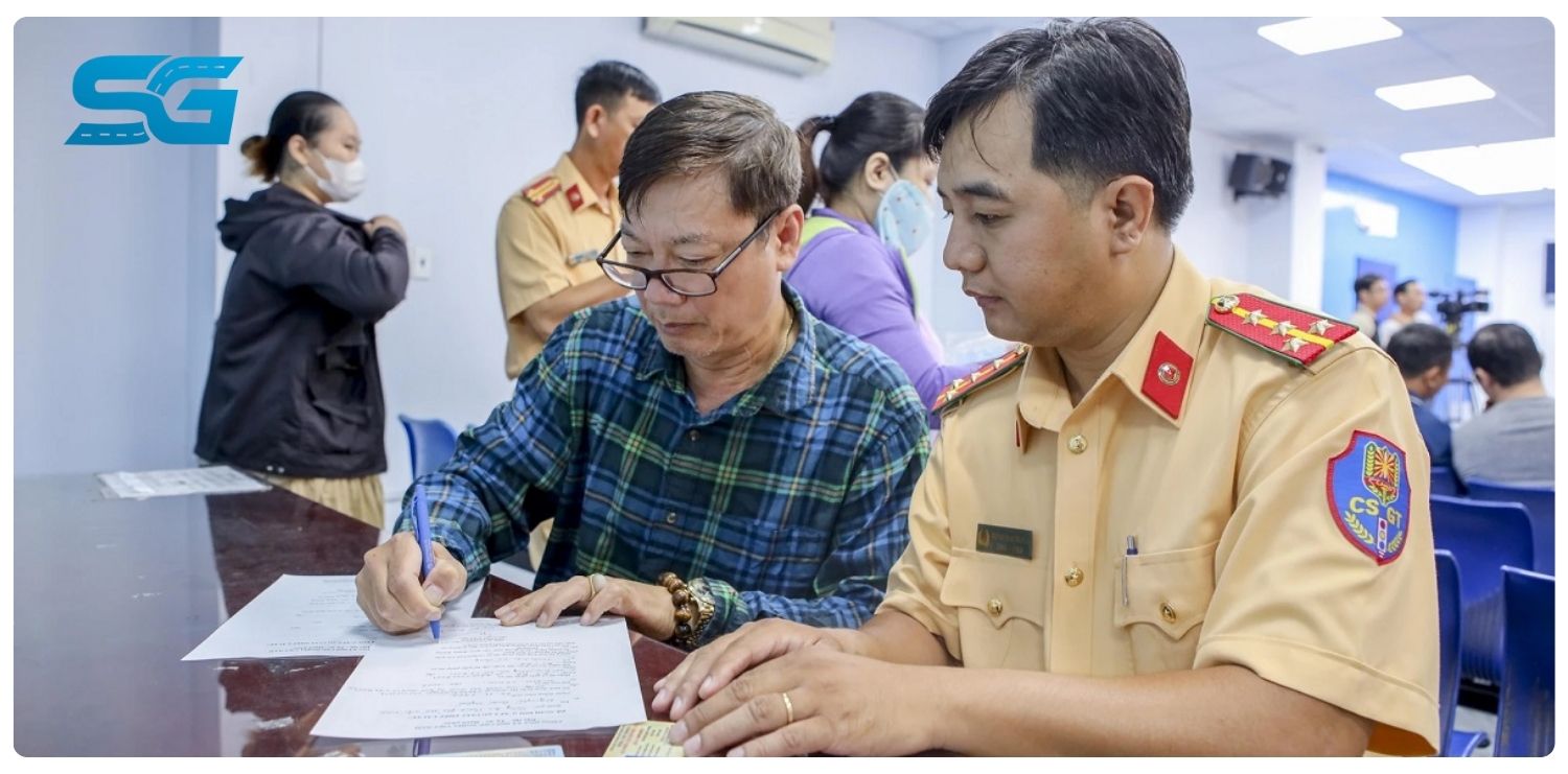 mất bằng lái xe ô tô