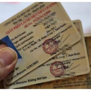 mất bằng lái xe ô tô