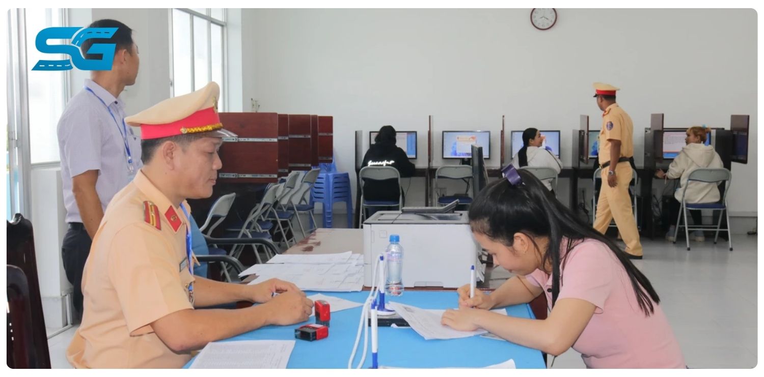 đăng ký thi bằng lái xe máy