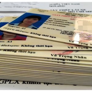Làm lại bằng lái xe máy
