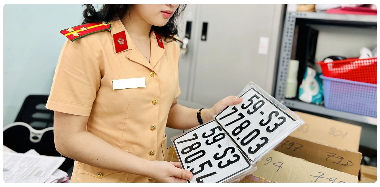Đăng ký biển số xe máy online