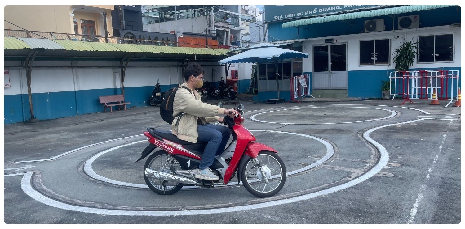 thi rớt bằng lái xe A1